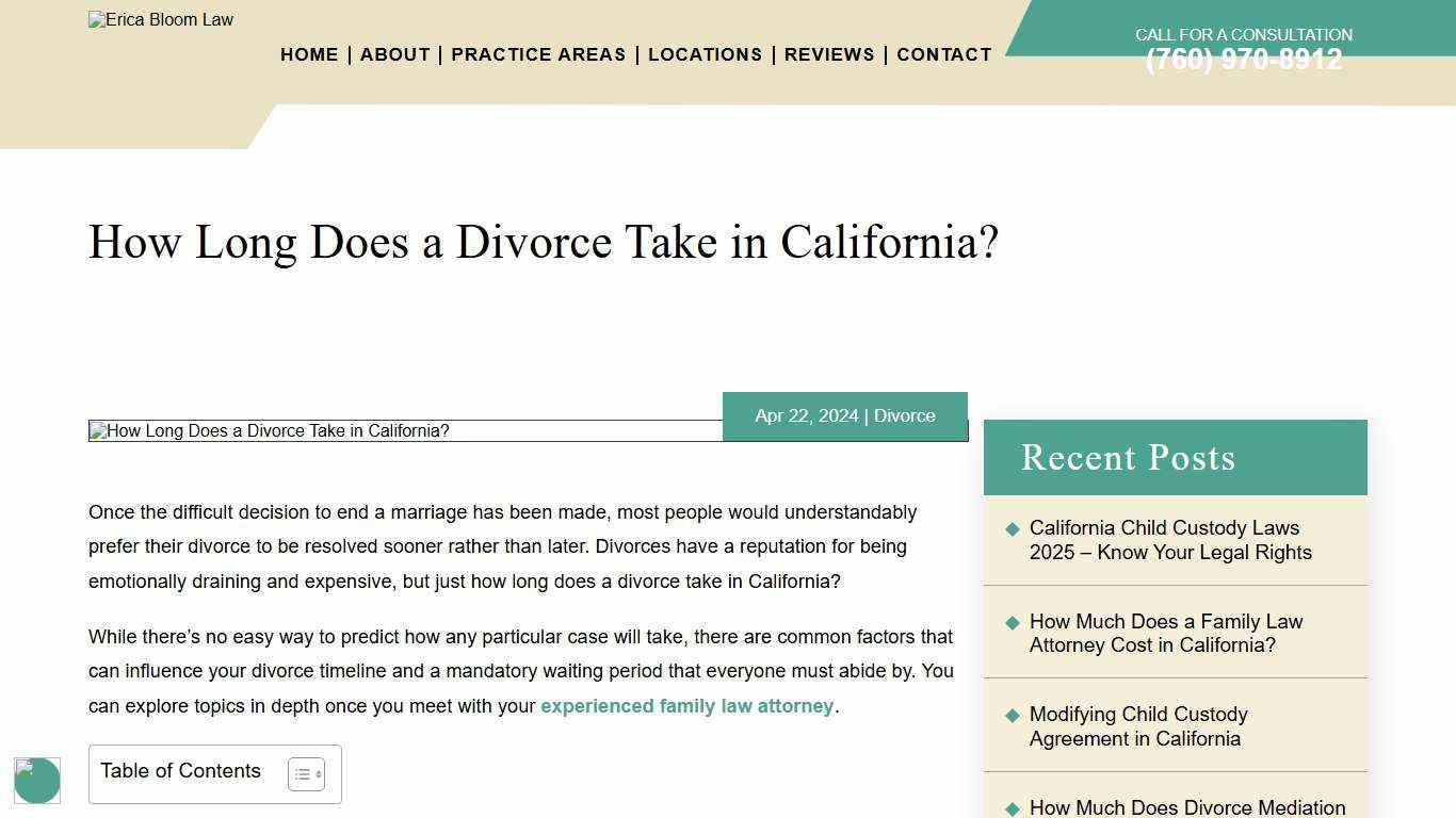 2026 How Long Does a Divorce Take in California?